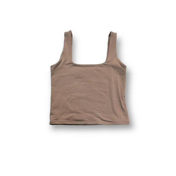 Abercrombie & Fitch Nude Square Neck Tank - Picture 1 of 2